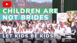 YouTube video Children are not brides