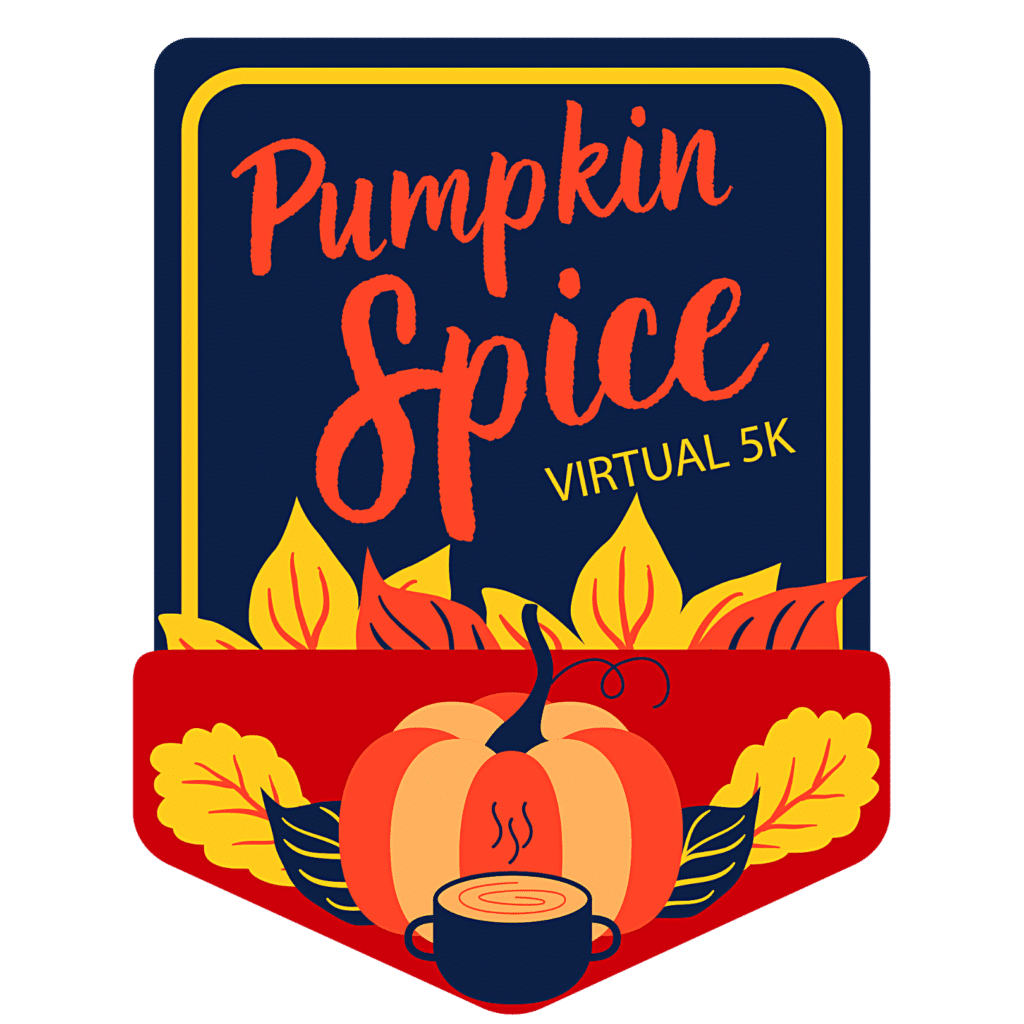 Pumpkin Spice Virtual 5K logo