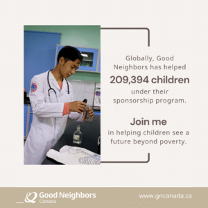 sponsor a child