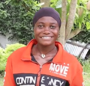 Former sponsored child Jenny