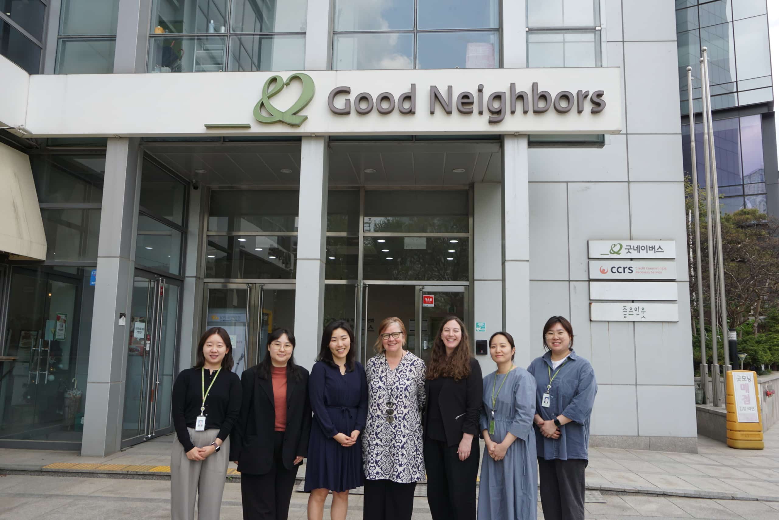 GNCA and OCIC visit Good Neighbors Korea