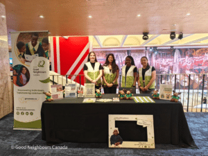 GNCA booth at the K-Expo with the staff and volunteer